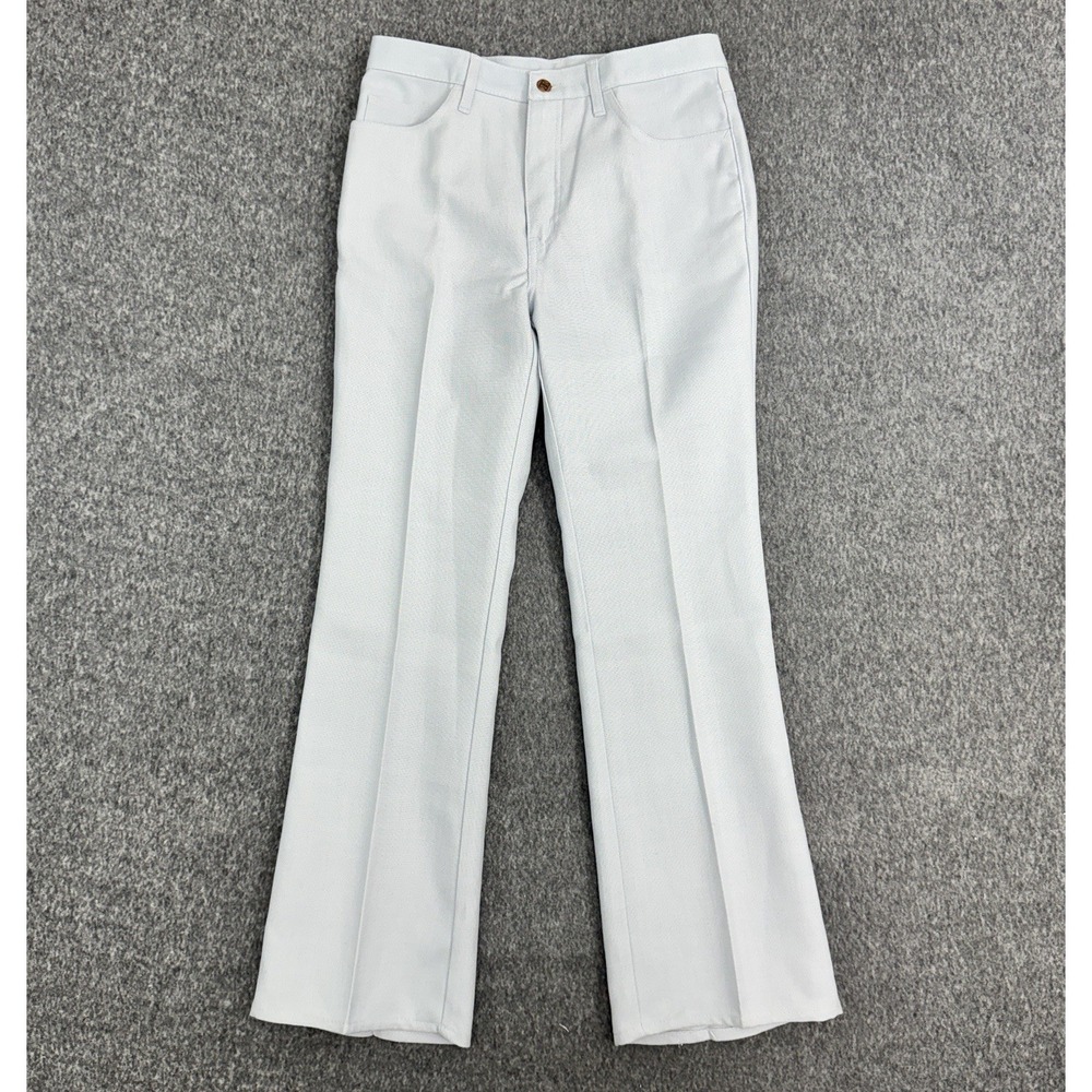 HARA Vintage Slacks Flare Bootcut Light Blue Western‎ Mens 34x32